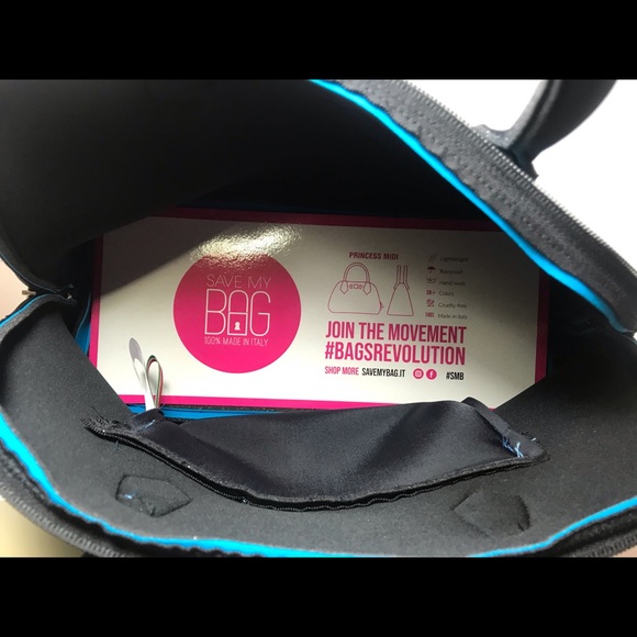 BNWT Save My Bag Princess Midi 100% made in Italy GREAT GIFT PRICE FIRM! - Picture 8 of 10